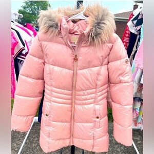 NWOT-Michael Kors Big Girls Heavy Stadium Jacket